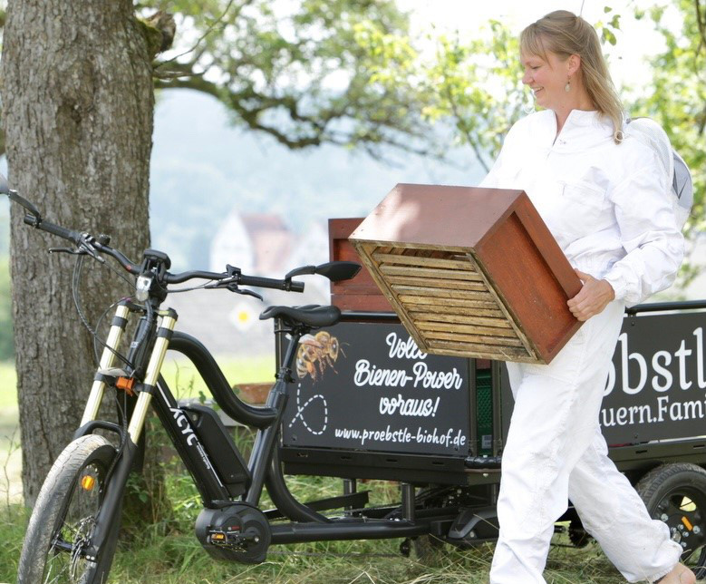 cargo bike landwirtschaft biohof