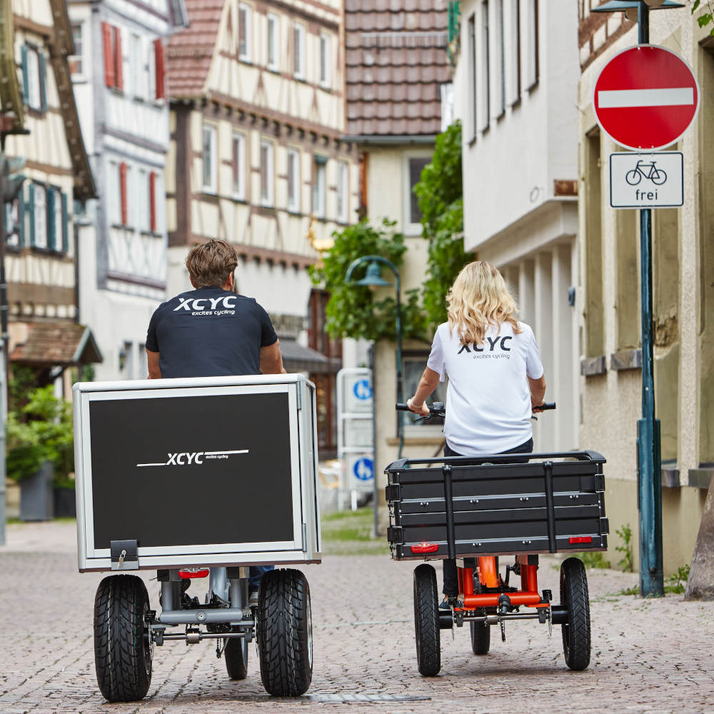 Cargo Bike XCYC Pedestrian Zone