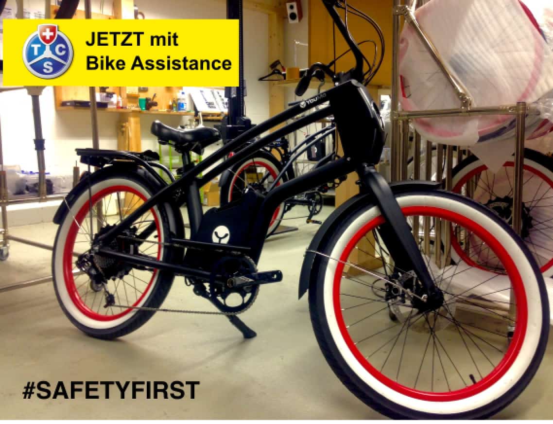 YouMo eBike Service inkl. TCS Bike Assistance