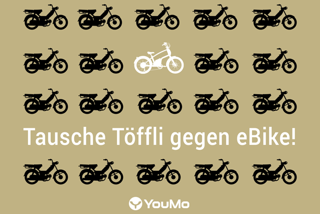 Tausche Töffli gegen E-Bike youmo.ch