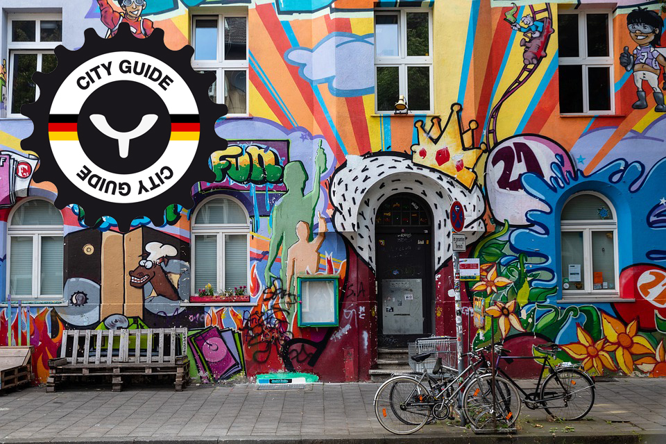 Dusseldorf mit dem fahrrad