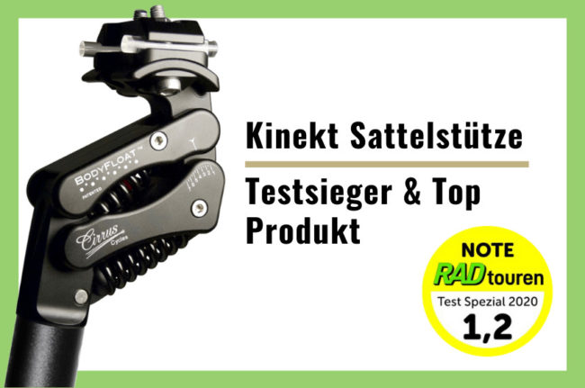 Gefederte Sattelstütze Kinekt