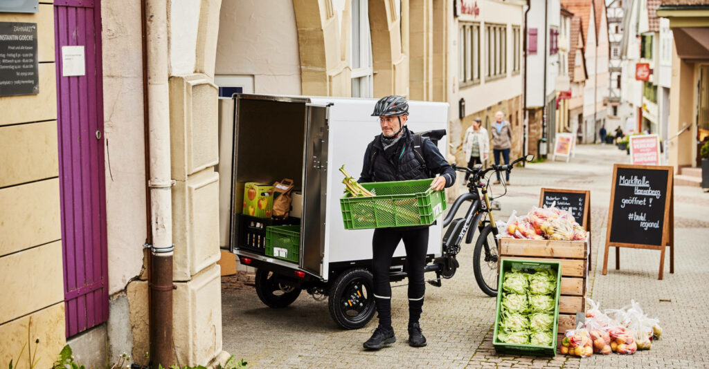 E-Cargo Bike XCYC Work 4.0 Innenstadt