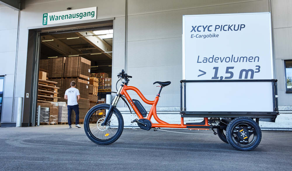 Cargo Bike Werkverkehr Warentransport