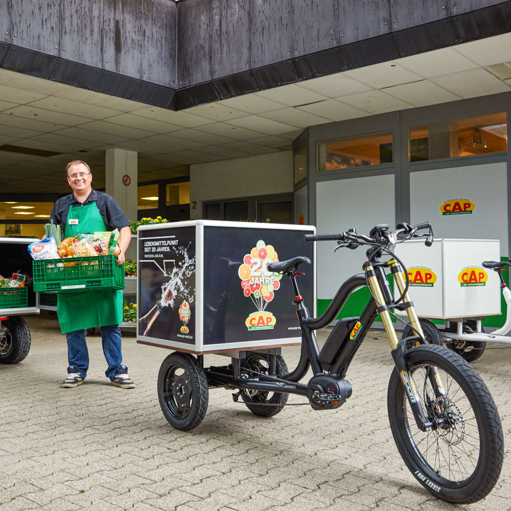 Velo Cargo XCYC Einkauf