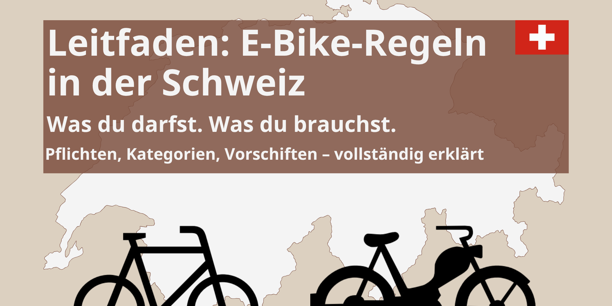 E-Bike Regeln in der Schweiz