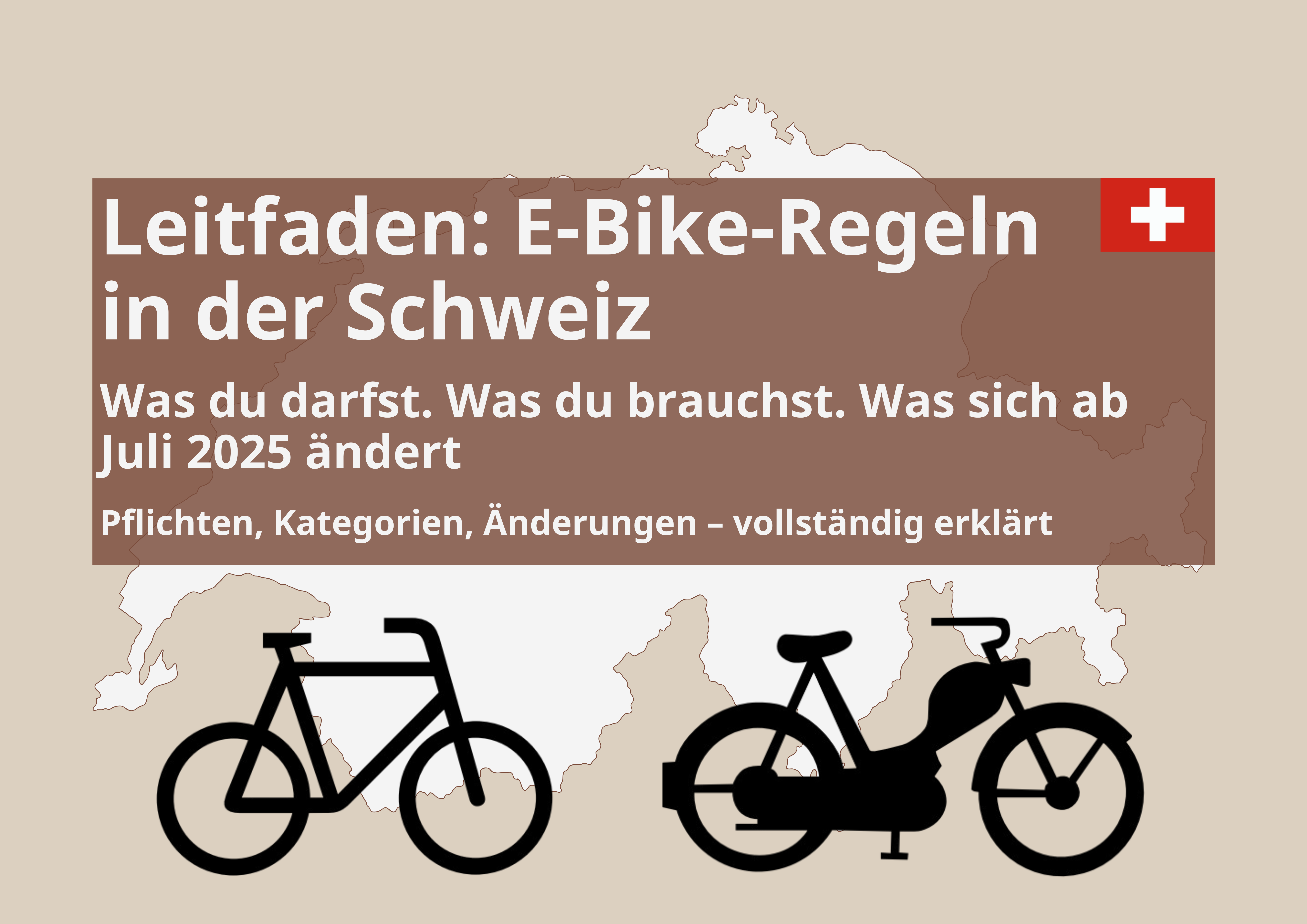 E-Bike Regeln in der Schweiz