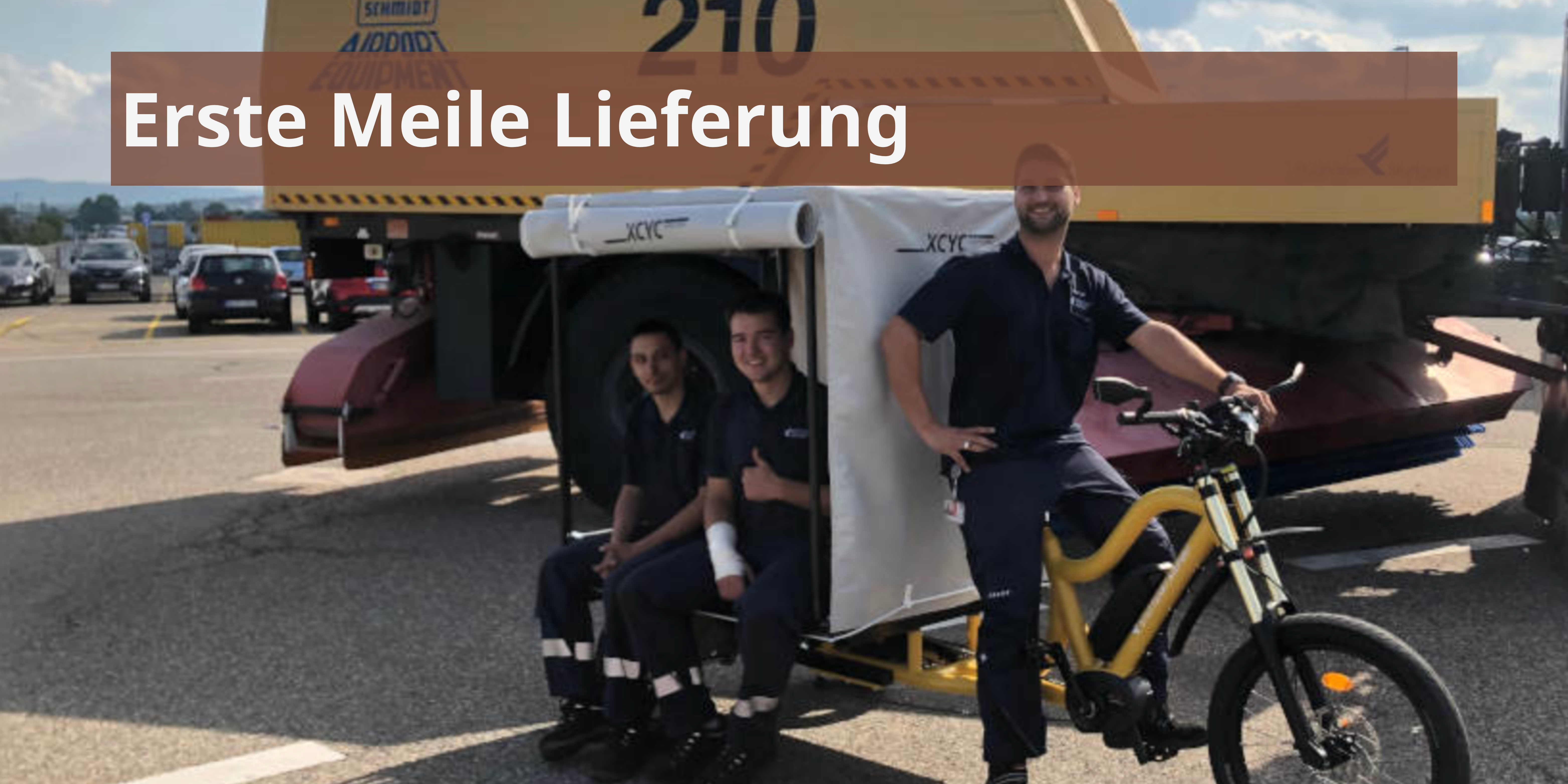 Erste Meile Lieferung