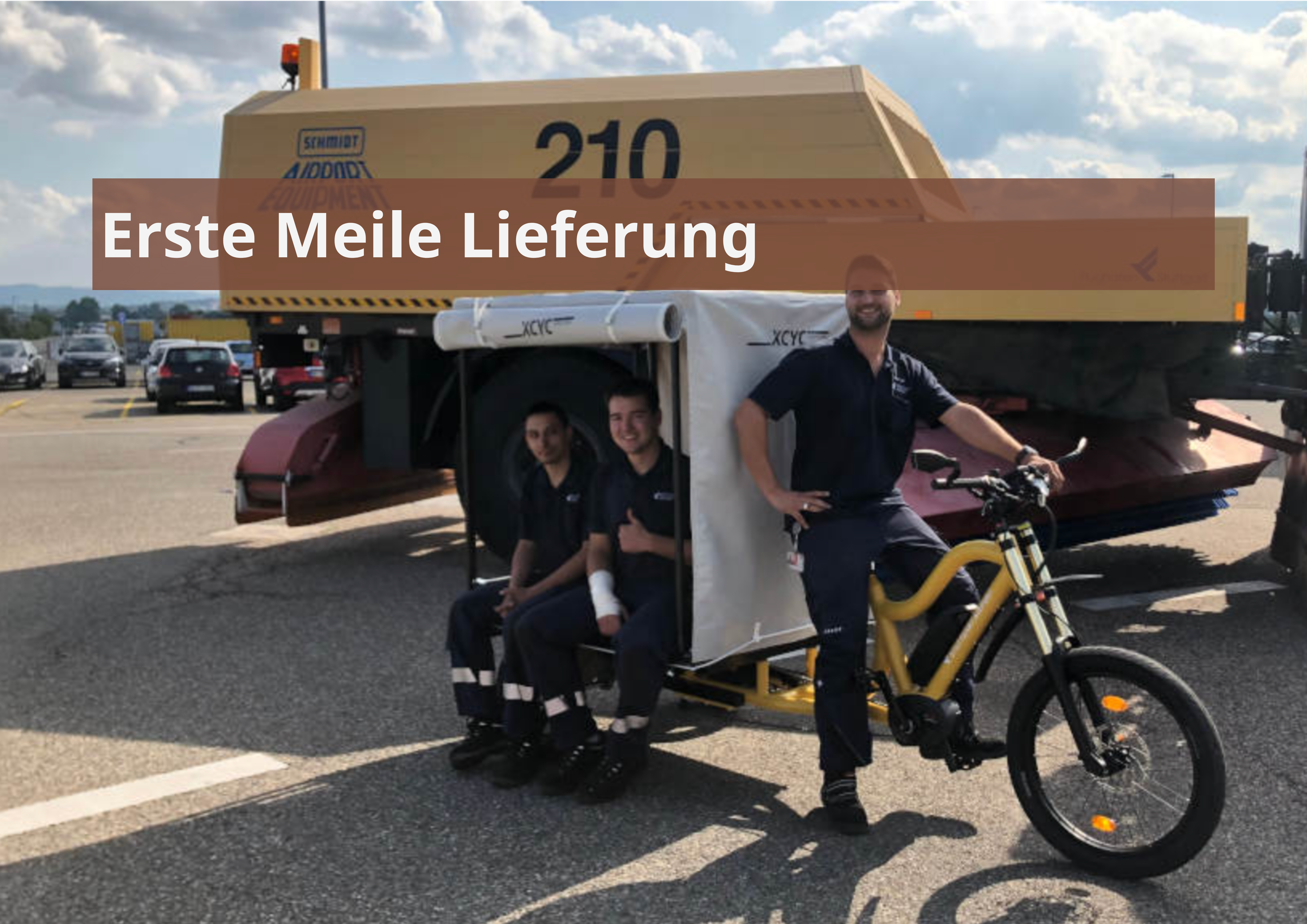 Erste Meile Lieferung